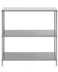 3 Katlı Paslanmaz Düz Raf - INOX 304