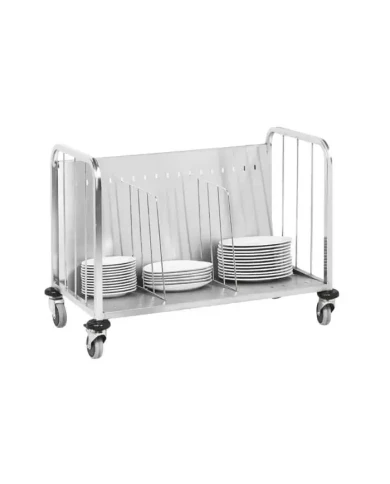 Paslanmaz Tabak Taşıma Arabası